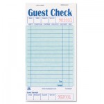 RPP GC3632-1 Guest Check Book, 3 1/2 x 6 7/10, 50/Book, 50 Books/Carton RPPGC36321