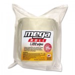 2XL TXL L420 Gym Wipes Mega Roll Refill, 8 x 8, White, 1200/Roll, 2 Rolls/Carton TXLL420