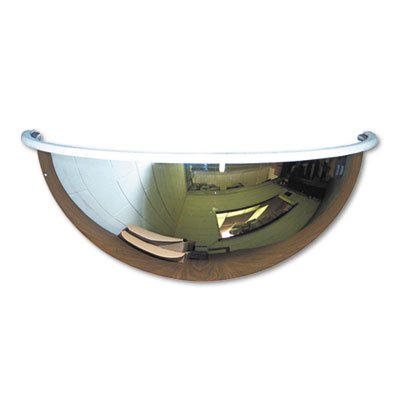 See All Half-Dome Convex Security Mirror, 26" dia. SEEPV26180