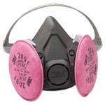 142-6391 Half Facepiece Respirator 6000 Series, Reusable MMM6391