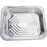 Genuine Joe Half-size Disposable Aluminum Pan 10702