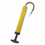 Champion Sports Hand Pump, 12", Plastic, Yellow/Black CSIIP12