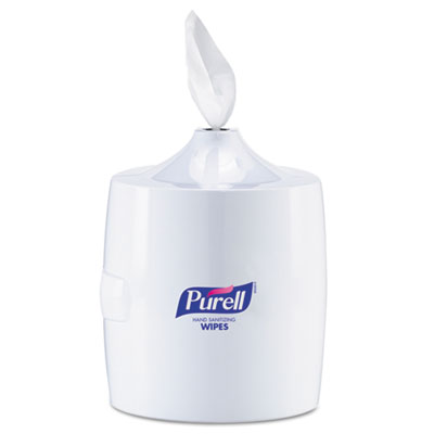 PURELL Hand Sanitizer Wipes Wall Mount Dispenser, 1,200/1,500 Wipe Capacity, 13.3 x 11 x 10.88