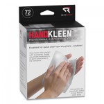 Read Right HandKleen Premoistened Antibacterial Wipes, 7 x 5, Foil Packet, 72/Box REARR15112