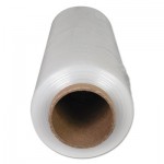 UNV80118 Handwrap Stretch Film, 20mic (80-Gauge), 18" x 1500ft, 4/Carton UNV80118