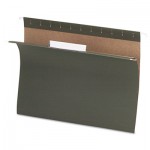 Pendaflex Hanging File Folders, 1/3 Tab, Letter, Standard Green, 25/Box PFX81601