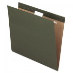 Pendaflex Hanging File Folders, 1/5 Tab, Letter, Standard Green, 25/Box PFX81602