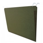 find It Hanging File Folders with Innovative Top Rail, Legal Size, 1/4-Cut Tab, Standard Green, 20/Pack IDEFT07043