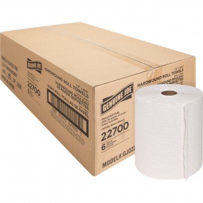 Genuine Joe Hard Wound Roll Towel 75004323