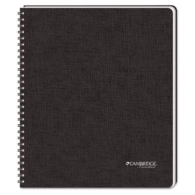 Cambridge Limited Hardbound Notebook with Pocket, Legal Rule, 8 1/2 x 11, White, 96 Sheet Pad MEA06100