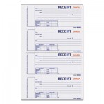 Rediform Hardcover Numbered Money Receipt Book, 2 3/4 x 6 7/8, Three-Part, 200 Forms REDS1657NCL