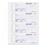 Rediform Hardcover Numbered Money Receipt Book, 2 3/4 x 6-7/8, Two-Part, 300 Forms REDS1654NCR