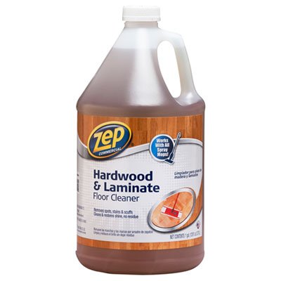 Zep Commercial Hardwood and Laminate Cleaner, 1 gal Bottle ZPEZUHLF128EA