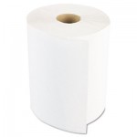 BWK 6261 Hardwound Paper Towels, 1-Ply, 8" x 600ft, White, 2" Core, 12 Rolls/Carton BWK6261