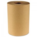 BWK 6252 Hardwound Paper Towels, 8" x 350ft, 1-Ply Kraft, 12 Rolls/Carton BWK6252