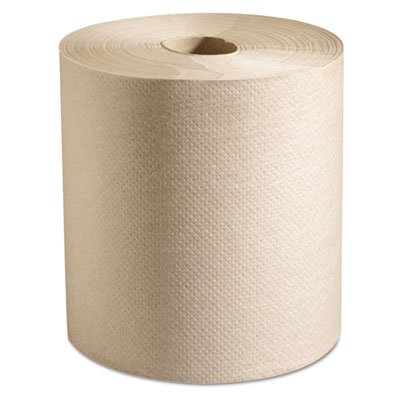Hardwound Roll Paper Towels, 7 7/8 x 800 ft, Natural, 6 Rolls/Carton MRCP728N
