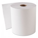 GEN1820 Hardwound Roll Towels, White, 8" x 800 ft, 6 Rolls/Carton GEN1820