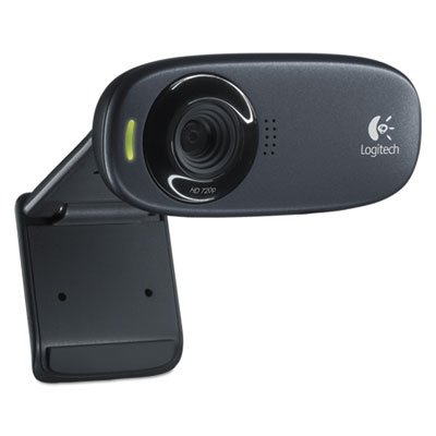 Logitech HD C310 Portable Webcam, 5MP, Black LOG960000585