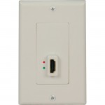 Tripp Lite HDMI Display-side Wallplate with Active Signal Booster (F/F) P166-001-A