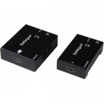 StarTech.com HDMI over CAT5 HDBaseT Extender - Power over Cable - Ultra HD 4K - 330 ft (100m) ST121HDBTPW
