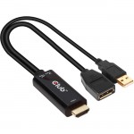 Club 3D HDMI to DisplayPort 4K60Hz M/F Active Adapter CAC-1331
