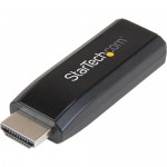 StarTech HDMI to VGA Converter with Audio - Compact Adapter - 1920x1200 HD2VGAMICRA