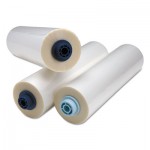 GBC HeatSeal EZload Laminating Roll Film, 3 mil, 1" Core, 25" x 250 ft., 2/Box GBC3748204EZ