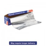 REY 625 Heavy Duty Aluminum Foil Roll, 18" x 1000 ft, Silver RFP625