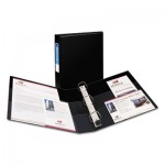 Avery Heavy-Duty Binder with One Touch EZD Rings, 11 x 8 1/2, 1 1/2" Capacity, Black AVE79985