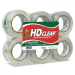 Duck Heavy-Duty Carton Packaging Tape, 1.88" x 110 yards, Clear, 6/Pack DUC299016