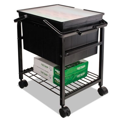 FS2BHD Heavy-Duty File Shuttle, 17 1/8w x 14 1/4d x 20h, Black AVTFS2BHD