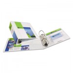 Avery Heavy-Duty View Binder w/Locking 1-Touch EZD Rings, 4" Cap, White AVE79104