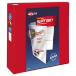Avery Heavy-Duty View Binder with DuraHinge and Locking One Touch EZD Rings, 3 Rings, 4" Capacity, 11 x 8