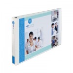 Avery Heavy-Duty View Binders, 3 Rings, 2" Capacity, 11 x 17, White AVE72126