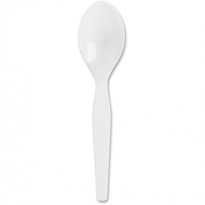 Heavyweight White Disposable Spoons 10432CT