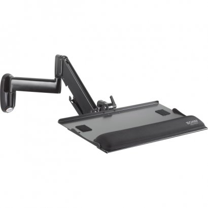 Chief Height Adjustable Dual Arm with Keyboard Tray KWK110B