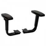 HON Height-Adjustable T-Arms for Volt Series Task Chairs, Black HON5795T