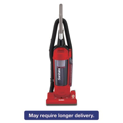 HEPA Filtration Upright Vacuum, 17 lb., 3.5 qt, Red EURSC5745B