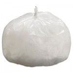 GEN 333912 Hi-Density Can Liners, 33 x 39, 9mic, Natural, 25 Bags/Roll, 20 Rolls/CT GEN333912