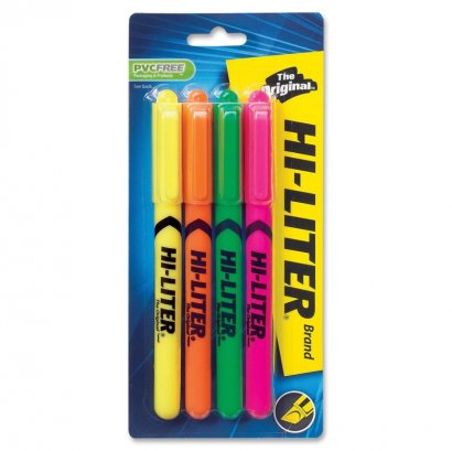 Hi-Liter Fluorescent Pen Style Highlighters 23545