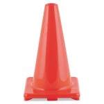 Hi-Visibility Vinyl Cones, 18" Tall, Orange CSIC18OR