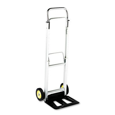 Safco HideAway Aluminum Hand Truck, 250lb Capacity, 15 1/2w x 16 1/ 2d x 43 1/2h SAF4061