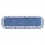 RCP Q416 High Absorbency Mop Pad, Nylon/Polyester Microfiber, 18" Long, Blue RCPQ41600CT