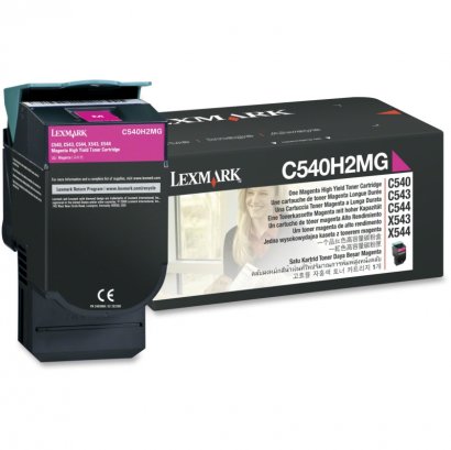 Lexmark High Capacity Magenta Toner Cartridge C540H2MG