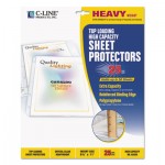 C-Line High Capacity Polypropylene Sheet Protectors, Clear, 50", 11 x 8 1/2, 25/BX CLI62020