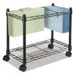 Fellowes High-Capacity Rolling File Cart, 24w x 14d x 20-1/2h, Black FEL45081