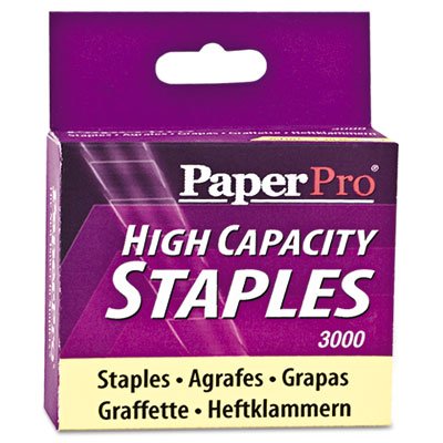 Paperpro High-Capacity Staples, 3/8" Leg Length, 3000/Box ACI1962