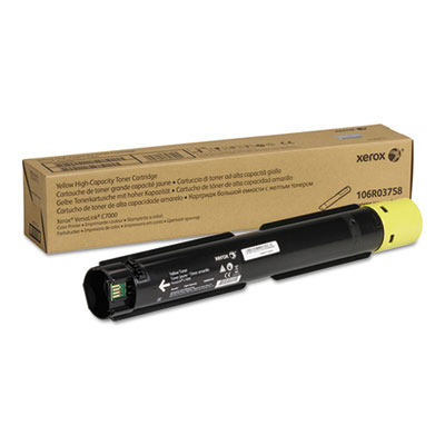 Xerox High Capacity Toner, Yellow XER106R03758