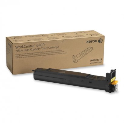 Xerox High Capacity Yellow Toner Cartridge 106R01319
