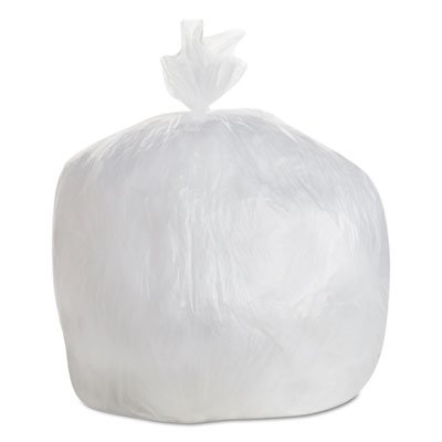 GEN 303610 High-Density Can Liner, 30x36, 20-30 gal, 8 Mic, Natural, 25 Bag/RL, 20 RL/CT GEN303610